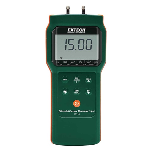 [PS115] PS115 — MANOMETRO PARA PRESION DIFERENCIAL (15PSI) 