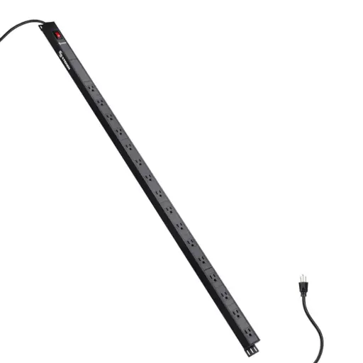 [905-610] 905-610 — TIRA MULTICONTACTOS VERTICAL DE ALUMINIO