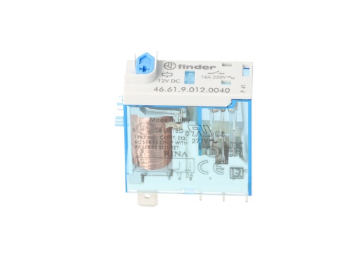 [465281200040] 465281200040 — MINI-RELE INDUSTRIAL 120VCA 2P2T 8-16AMP