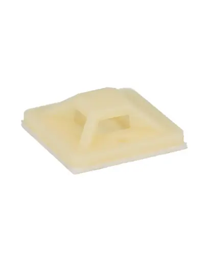 [PC25] PC25 — PORTA-CINCHO BCO.AUTOAD.PAQ.100 PIEZAS 25X25mm,  (1 ) ) 