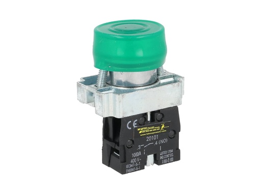 [TP-P22S-G] TP-P22S-G — PULSADOR NA VERDE*NO SON A PRUEBA DE EXPLOSION*