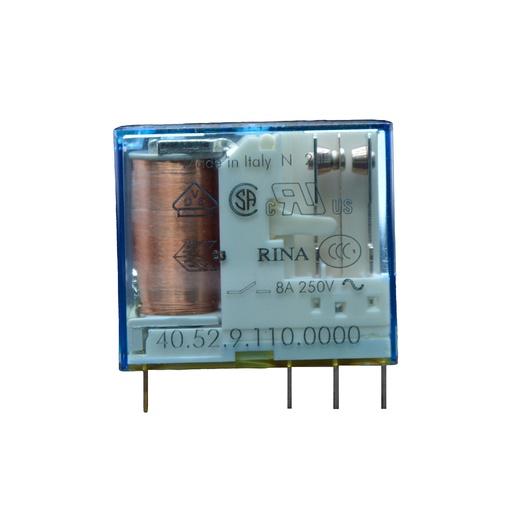[405291100000] 405291100000 — RELE 110VCD 2P2T 8AMP.