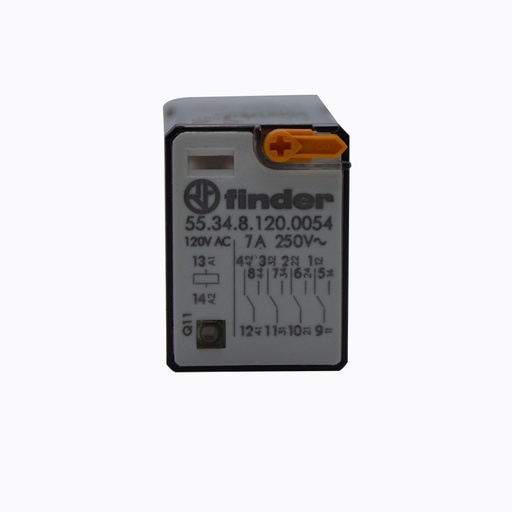 [553481200054] 553481200054 — RELE CON LED 120VCA 4P2T 10A