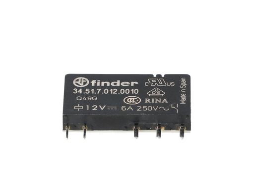[345170120010] 345170120010 — RELE ELECTROMECANICO 12VCD 6A