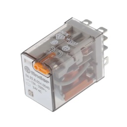 [563280240040] 563280240040 — RELE FASTON 24VCA 2P2T 12AMP.