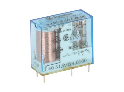 [405190240000] 405190240000 — RELE P/CI 24VCD 1P2T 10AMP.