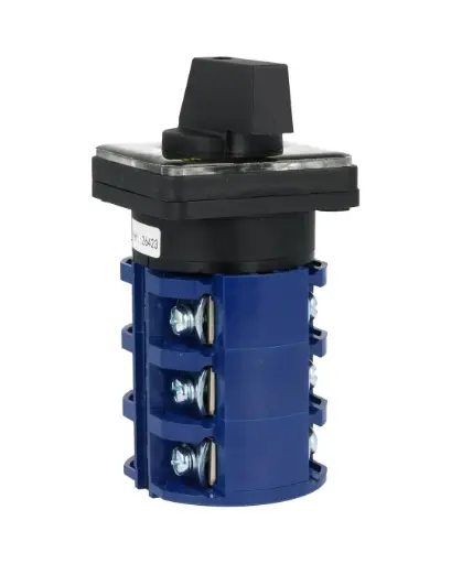 [TP-SEL3P-63A] TP-SEL3P-63A — SELECTOR 3POS 63A. (TRANSFERENCIA) 220/440VCA (POSICIONES 1-0-2) 