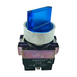 [2ASL6LB-3-400] 2ASL6LB-3-400 — SELECTOR ILUMINADO 3POS. FIJAS NO INCLUYE LED 6, 12, 24, 48, 110, 230VCA/CD #MCB96*** (***=V) 