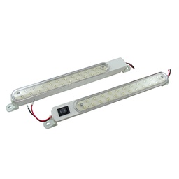 [APLBW110A1M] APLBW110A1M — SET DE 2 LAMPARAS LED PARA GABINETE SOPORTEBLANCO 110VCA, 3W, 1MT