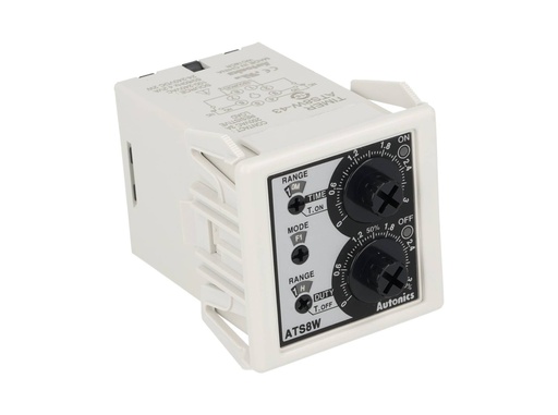 [ATS8W-43] ATS8W-43 — TEMPORIZADOR DOBLE C/VOLTAJE UNIVERSAL