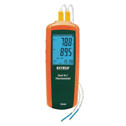 [TM300] TM300 — TERMOMETRO J/K 2 CANALES