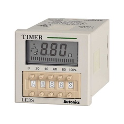 [LE3S] LE3S — TIMER D 3DIGITAL SALIDA 1PDT NO-V-ON 100-240VCA, 24-240VCD EQUIV. LF4N-A 