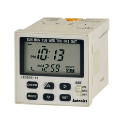 [LE365S-41] LE365S-41 — TIMER ANUAL 1/16DIN LCD SPDT 100-240VCA