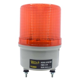 [TP-SLR100O24] TP-SLR100O24 — TORRETA ROTATIVA TIPO LED NARANJA 24VCA/CD, IP65, CON SOPORTE A PARED