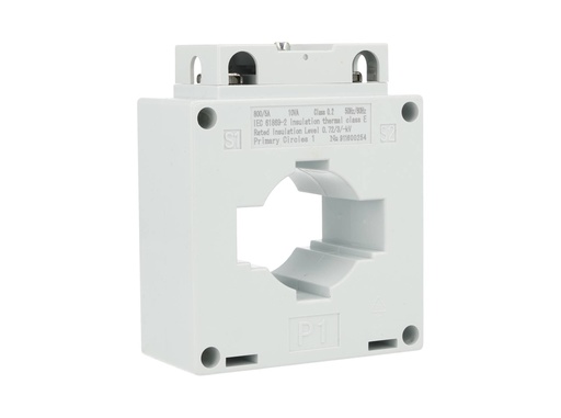 BH2-800-5A — TRANSFORMADOR DE CORRIENTE (DONA) 800/5A, 660V, DIAMETRO 37mm, VENTANA 16X51mm