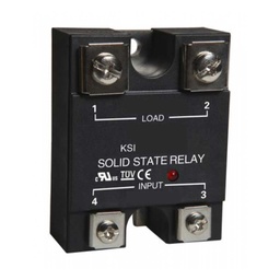 [KSI240A40-L] KSI240A40-L — RELEVADOR ESTADO SOLIDO 40A 240VCA VCONTADOR 110VCAPARA CARGAS RESISTIVAS CON LED INDICADOR