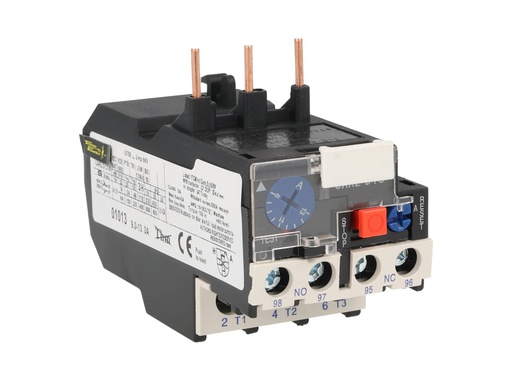 [CAR2-D13-1A] CAR2-D13-1A — RELE. TERMICO PARA LC1, 0.63-1A. (TRABAJOLIVIANO) PARA CONTACTORES CAC910 a CAC2540 (110VCA) .y