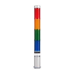 [PLDS-402-RYGB] PLDS-402-RYGB — TORRETA IND CON LED 25mm 24VCA/CD ROJO/AMARILLO/VERDE/AZUL