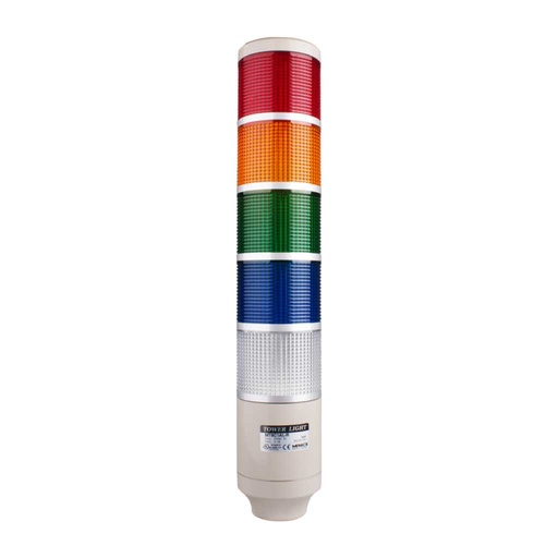 [MT8C5CL-5] MT8C5CL-5 — TORRETA INDUSTRIAL 220VCA 5 COLORES 85mmCON FLASH