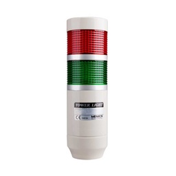 [PRE210-RG] PRE210-RG — TORRETA INDUSTRIAL LED 120VCA/56mm/ROJO/VERDE