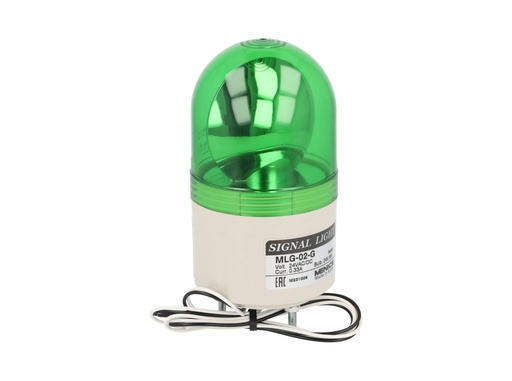 [MLG-24G] MLG-24G — FAROLA REVOLVENTE 66MM VERDE 24VCD