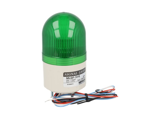 MLGF-10-G — FAROLA VERDE 66MM C/FLASH