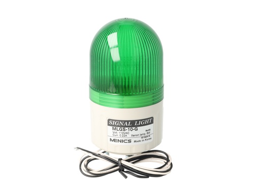 [MLGS-10-G] MLGS-10-G — FAROLA VERDE 66MM C/ESTROBO