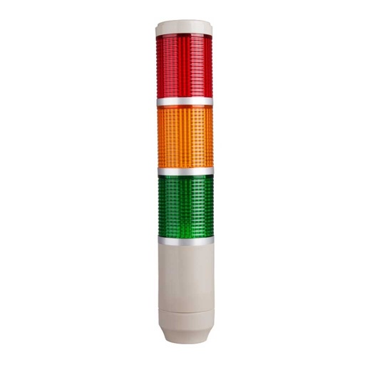 [MT5C3AL-3] MT5C3AL-3 — TORRETA INDUSTRIAL 24VCA/CD 3 COLORES 56mm CON FLASH ROJO, AMARILLO, VERDE