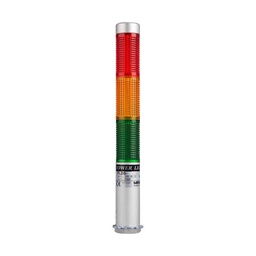 [PLDS-302-RYG] PLDS-302-RYG — TORRETA INDUSTRIAL CON LEDS 25mm 24VCD (VERDE, AMARILLO, ROJO) 