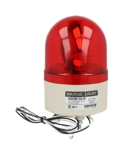 [ASGB-02-R] ASGB-02-R — FAROLA ROJA 24VCD