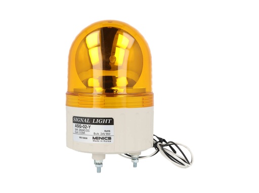 [ASG-02-Y] ASG-02-Y — FAROLA AMARILLA 24VCD