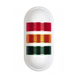 [PWEB-3FF-RYG] PWEB-3FF-RYG — FAROLA PARA PARED CON BUZZER 90-240VCA VER, AMAR, ROJO