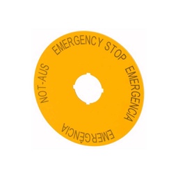 [M22-XAK2] M22-XAK2 — PLACA 90MM EMERGENCIA 4 LD