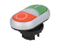 [M22-DDL-GR-X1/X0] M22-DDL-GR-X1/X0 — BOTONERA DOBLE UTILIZA BASE M22-A