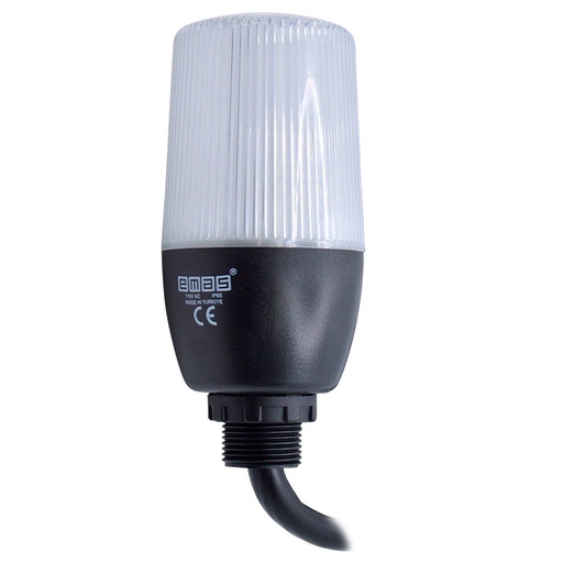 [IF5M110ZM05] IF5M110ZM05 — TORRETA 55mm 110VCA LED MULTICOLOR (5 COLORES) MONTAJE DIRECTO EN TABLERO, CON BUZZER 90dB, PARA MONTAJE EN BASE: IKD51 (NO INCLUÍDA) 