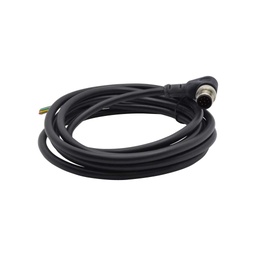 [TP-M12-8MA2] TP-M12-8MA2 — CONECTOR M12, 8PIN MACHO ANGULO, 2 MTS.