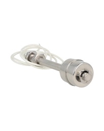 [TP-LS100] TP-LS100 — FLOTADOR DE NIVEL MINI RECTO 100mm/ACEROINOX. 250VCA/24VCDE 0.8A ROSCA 1/8 