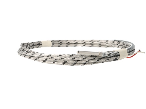 [TCX-400-J] TCX-400-J — TERMOPAR TIPO J DIAMETRO 3/16 X 1 1/4 LONG.CON EXTENSION DE 4 METROS DE CABLE, MAX. 500°C