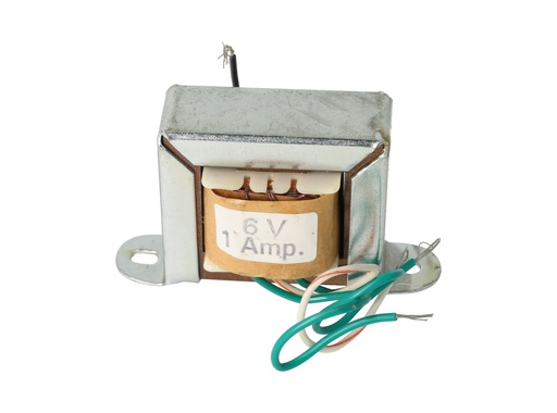 6V1A/120V — TRANSFORMADOR 6V 1AMP,ENTRADA 120VCA