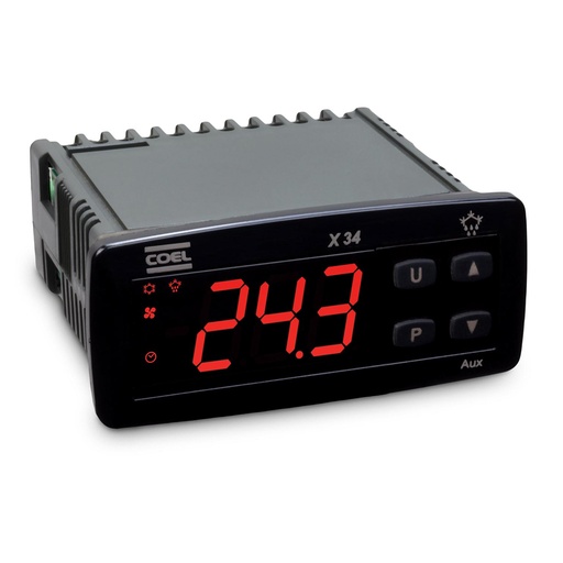 [X34LRRBE-CS] X34LRRBE-CS — CONTROL DE TEMPERATURA P/REFRIGERACION, 12 A 24 VCA/VCD
