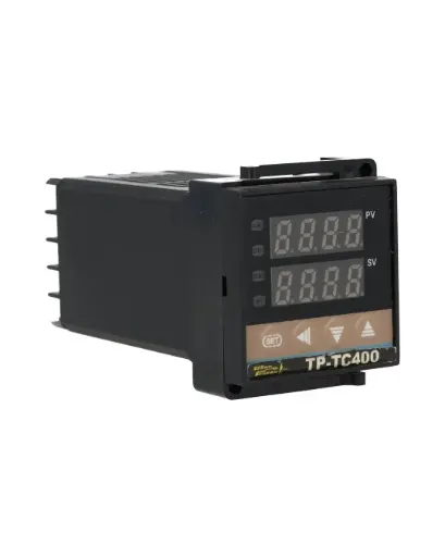[TP-TC400] TP-TC400 — CONTROLADOR DE TEMPERATURA SALIDA RELEVADOR 48X48MM (1/16DIN) 220VCA, 400 GRADOS 3A-250VCA, ON-OFF PROPORCIONAL(PID) ENTRADA UNIVERSAL, UNA ALARMA