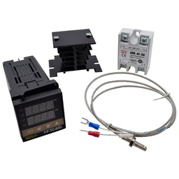 [TP-TC400-SKIT] TP-TC400-SKIT — CONTROLADOR TEMPERATURA SALIDA SSR 48X48MM 100/240VCA 400 GRADOS, PID, ENTRADA UNIVERSAL, UNA ALARMA