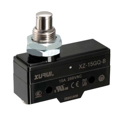 [XZ-15GQ-B] XZ-15GQ-B — MICROSWITCH MINIATURA DE BOTON GRANDE, 1NA+1NC 15A/125C