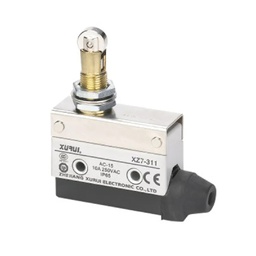 [XZ7-311] XZ7-311 — MICROSWITCH MINIATURA ROLDANA METALICA, 1NA+1NC, 10A 250V