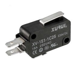 [XV-151-1C25] XV-151-1C25 — MICROSWITCH PALANCA CORTA 16A 250V