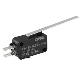 [XV-153-1C25] XV-153-1C25 — MICROSWITCH PALANCA LARGA 16A 250V