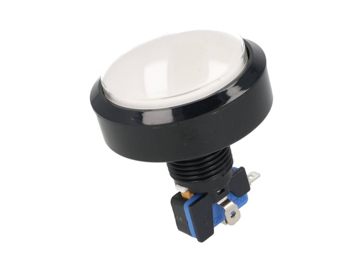 [TP-VGS-W] TP-VGS-W — SWITCH BLANCO P/CONSOLA TIPO ARCADE 60MM, BARRENO 24MM