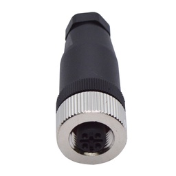 [TP-CM12-5SF] TP-CM12-5SF — Conector Para Sensor M12 De 5 Pines Hembra Tp-cm12-5