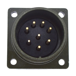 [TP-MSK-8PM] TP-MSK-8PM — CONECTOR MILITAR SOCKET (PANEL) 8P MACHO