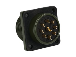 [TP-MSK-9PM-2] TP-MSK-9PM-2 — CONECTOR MILITAR SOCKET (PANEL) 9P MACHO